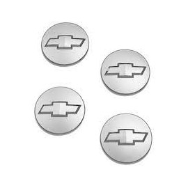 Centro de Rin Logo Plateado Chevrolet Silverado/Colorado 2003-2007