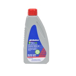 Aceite 100% Sintético 0w20 Dexos 2 946 Ml