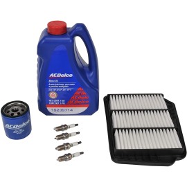 Kit Afinacion Optra 2.0 2006-2010 Aceite 5w30 Miultigrado Bujia Convencional