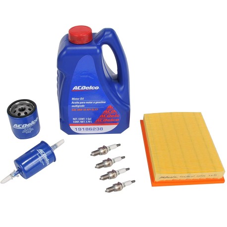 Kit Afinación Chevy 1994-2012 Aceite 20w50 Sl Multigrado Bujía  Bifurcada