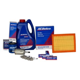 Kit Afinacion Chevy 1996-2012 Aceite 25w60 Multigrado (Alto Kilometraje) Bujia Bifurcada