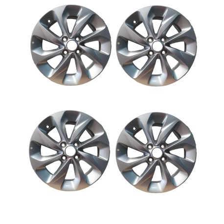 Juego De Rines Aluminio 15"x6" Onix  (4 Piezas)