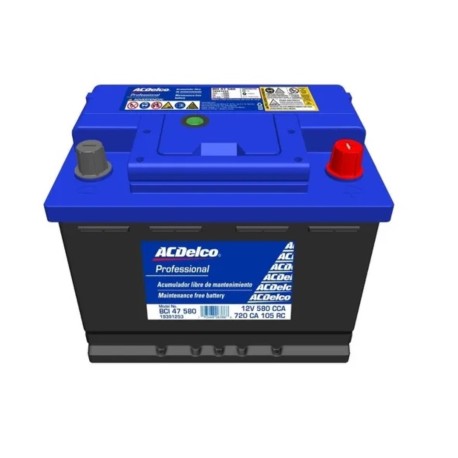 Batería ACDelco Chevrolet Cruze 2011-2018 1.4-1.8L