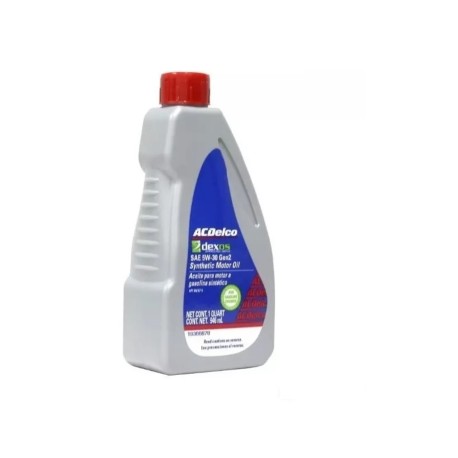 Aceite ACDelco Sintetico 5w30 Dexos 946 Ml