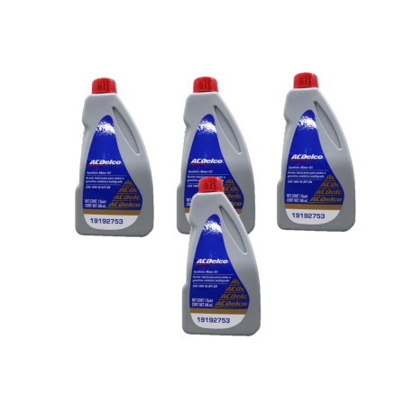 Kit 3 Aceites Acdelco Sintetico 10w40 946 Ml   + 1 Gratis.