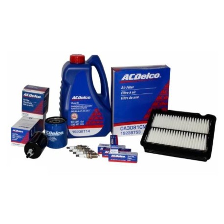 Kit Afinación Aveo 1.6 2008-2017 Aceite 5w30 Multigrado SN Bujía Convencional