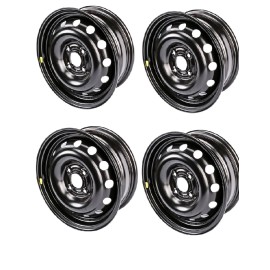 Juego De Rines Acero 14x5.5 Aveo 1.6 2009-2018 (4 Piezas)